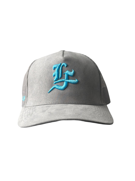 LF Trucker Hat Grey/Blue