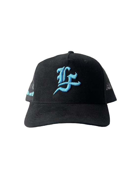 LF Trucker Hat Black/Blue